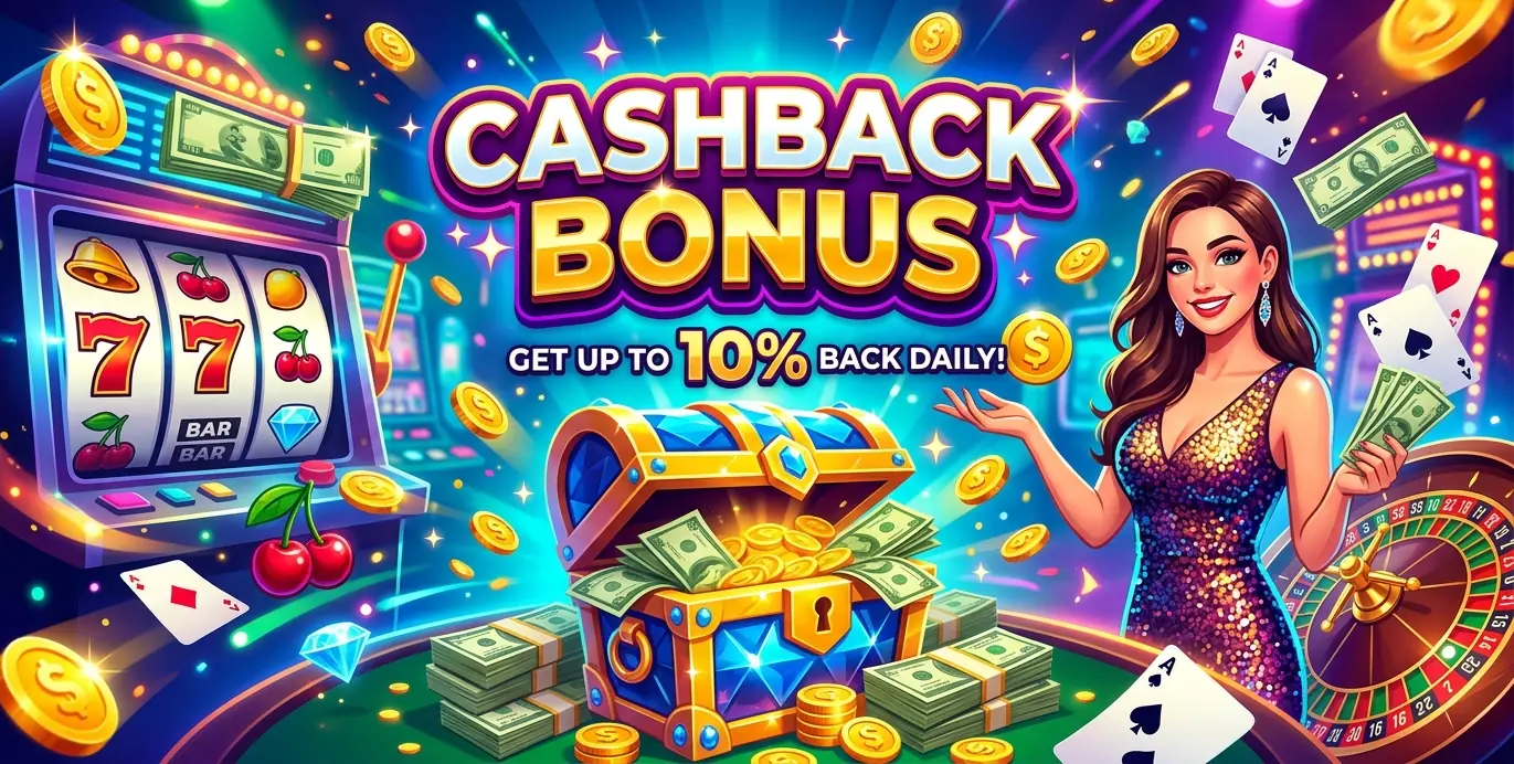 Cashback bonus Spin casino